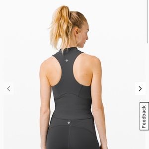NWT Lululemon Train Free Crop Tank